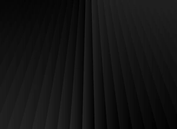 Raya abstracta perspectiva geométrica líneas verticales negro y g — Vector de stock