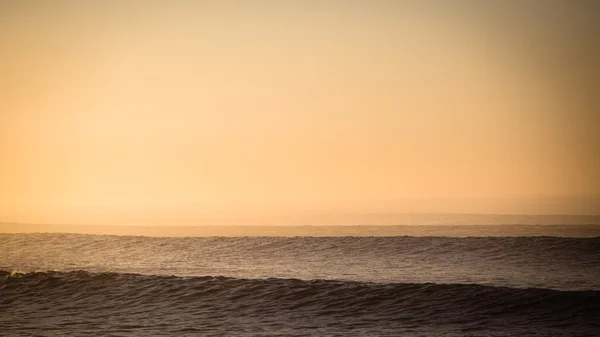 Paysage marin au coucher du soleil à Malibu — Photo