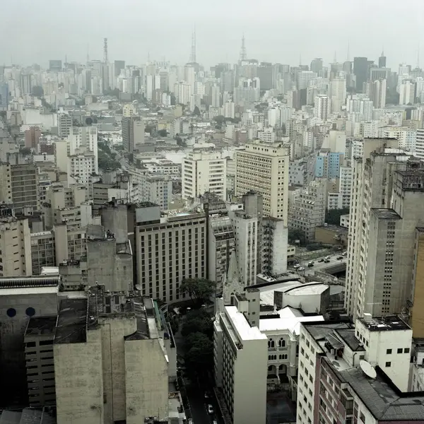 Sao paulo skyline, brasilien — Stockfoto