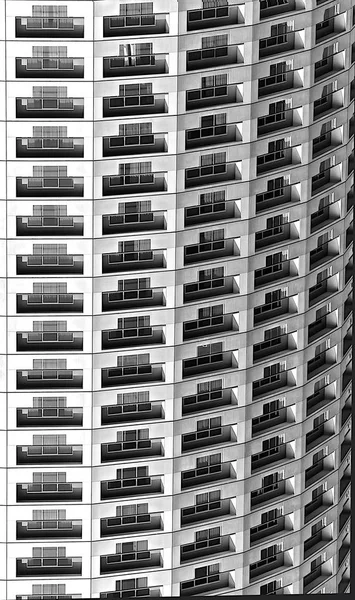 Patrón de primer plano edificio abstracto — Foto de Stock