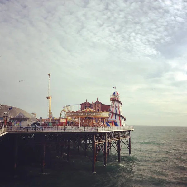 Brighton Pier Fairground Royaume Uni Angleterre East Sussex Brighton — Photo