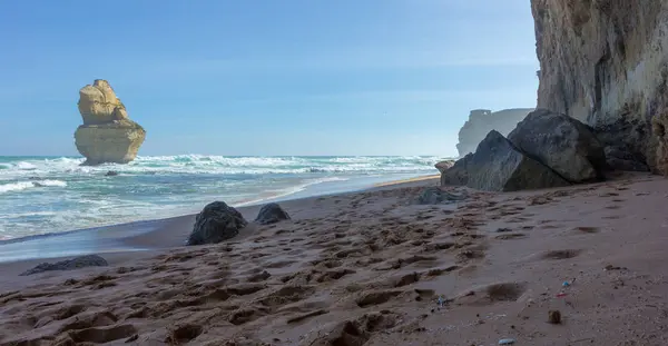 Scenic View Empty Beach Princetown Victoria Australia — Stock Photo, Image