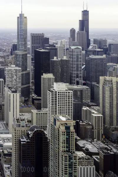 Vacker Utsikt Över Chicago Skyline Chicago Illinois Usa — Stockfoto