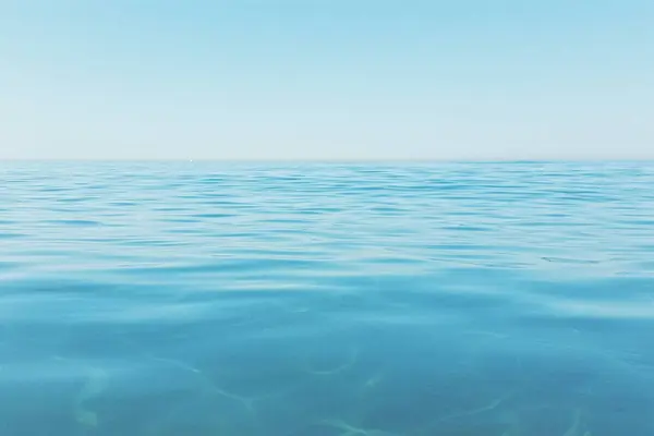 Vista Panoramica Dell Acqua Turchese Del Mare — Foto Stock