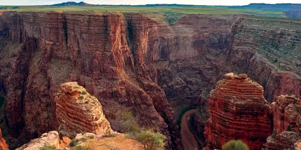 Little Colorado River Gorge Grand Canyon Arizona Eua — Fotografia de Stock