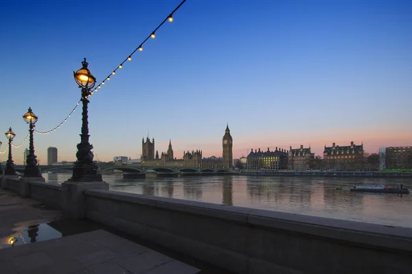 Vista Panorámica Westminster Amanecer Londres Inglaterra Reino Unido —  Fotos de Stock