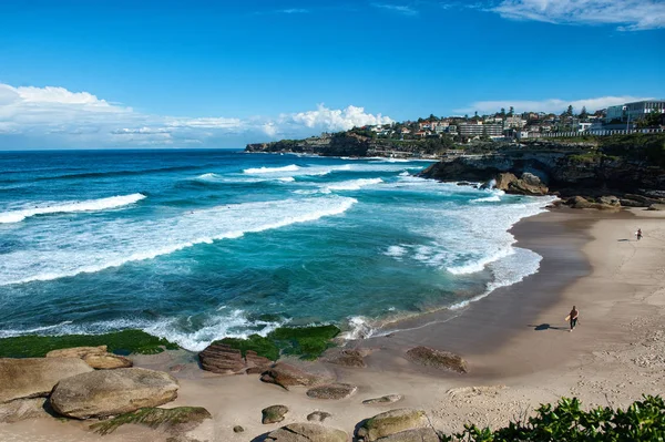 Vista Panorámica Majestuosa Playa Tamarama Sydney Australia — Foto de Stock