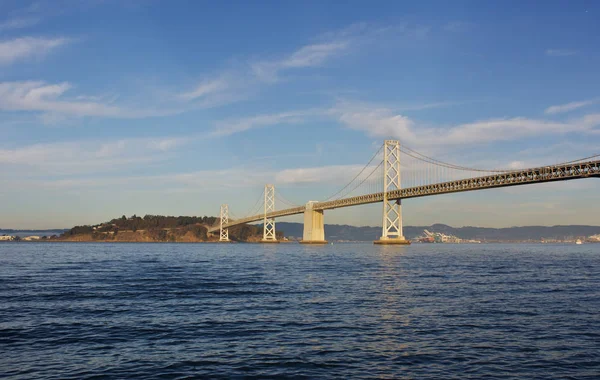 Schilderachtig Uitzicht Bay Bridge San Francisco California Usa — Stockfoto