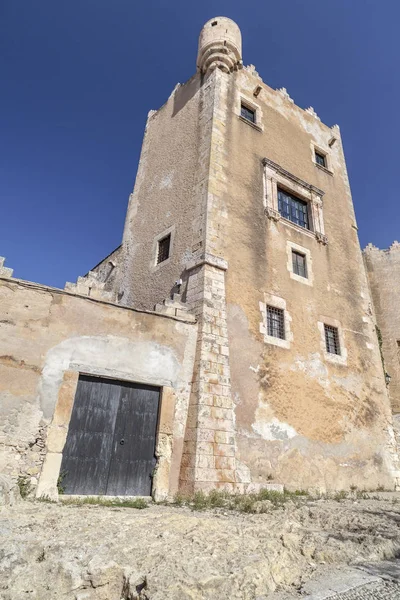 Castillo de Altafulla, estilo renacentista, Altafulla, Costa Daurada, provincia Tarragona, Cataluña . — Foto de Stock