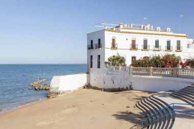 Öndeki Atlantic, paseo de las canteras, Chipiona, Andalucia deniz mesire konut ev.