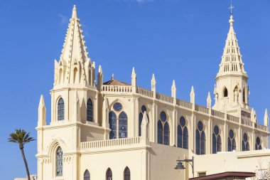 Mimari, Bina, Sanctuary, Nuestra Senora de la Regla, Chipiona, il Cadiz, Andalucia dini.