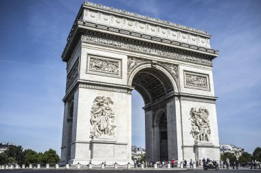 Zafer kemer, arc de triomphe ünlü anıt, Paris.