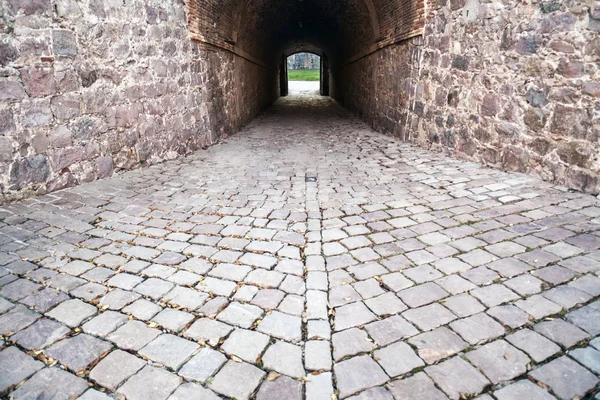 BARCELONA, ESPANHA-DEZEMBRO 9,2015: Castelo de Montjuic, no topo do Parque Montjuic, Barcelona . — Fotografia de Stock