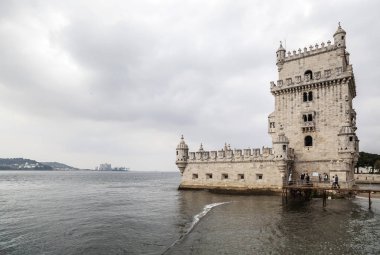  Kule, Torre de Belem, Lizbon.