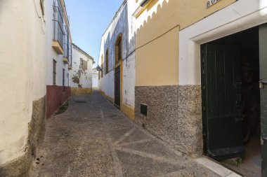 Eski ve dar sokak, tarihi merkezi, Jerez de la Frontera, Andalucia.