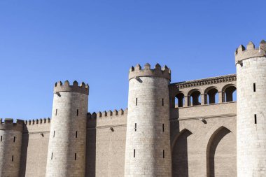 Alfajeria Sarayı, müstahkem Ortaçağ İslam, Zaragoza.