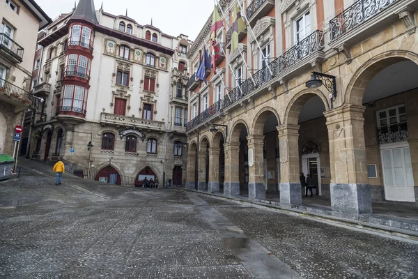 Vista rua, Prefeitura, País Basco . — Fotografia de Stock