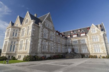 Kraliyet Sarayı, Real Palacio de la Magdalena, Santander, Cantabria, İspanya.