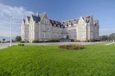Kraliyet Sarayı, Real Palacio de la Magdalena, Santander, Cantabria, İspanya.