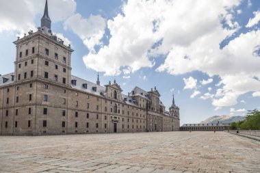 El Escorial, manastır, il Madrid, İspanya.