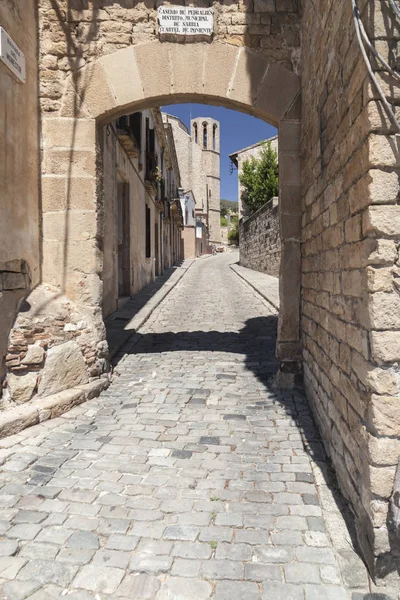 Manastır Santa Maria de Pedralbes, Monestir, Gotik tarzı anıtsal kompleks Caddesi'ne. Barcelona. — Stok fotoğraf