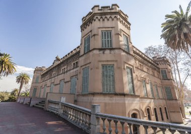 Palace of olabilir Mercader, Cornella de Llobregat, il Barcelona, İspanya.