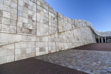 Çağdaş Mimarlık, şehir kültür, Peter Eisenman, Santiago de Compostela, Galiçya, İspanya tarafından tasarlanmış Galicia, Cidade da cultura de Galiçya,.