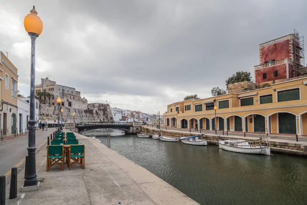 Puerto de Ciutadella, Menorca, Islas Baleares . — Foto de Stock