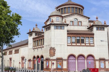 Palace, Palau Agricultura, Mercat de les Flors, sahne sanatları bölümü, Montjuic, Barcelona.