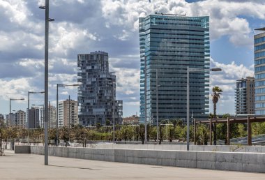 Barcelona, Diagonal binalarda Modern mimari ilçe, Forum bölge mar..