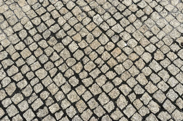 Traditional pavement portuguese, street.