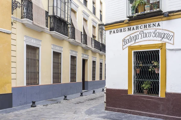 Vistas a la calle, centro histórico de Sevilla . —  Fotos de Stock