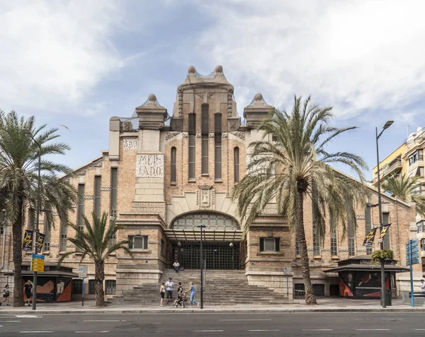 Edificio del mercado central.Alicante, España . —  Fotos de Stock