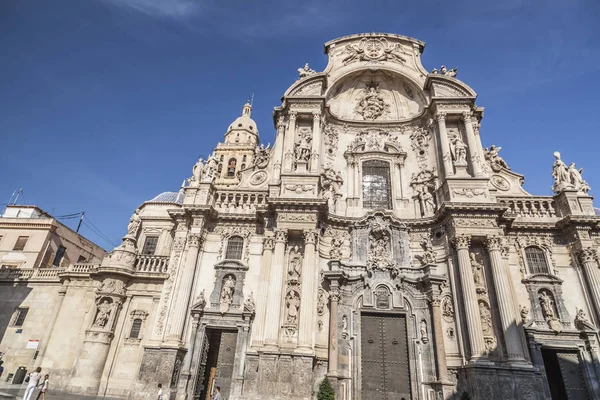 Igreja Catedral de Santa Maria em Múrcia, Espanha . — Fotografia de Stock