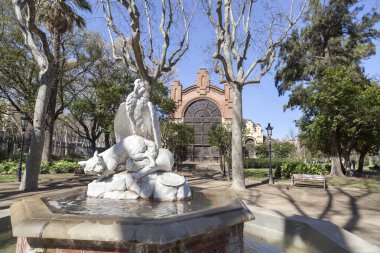 Bahçe, park, parc de la ciutadella, Barcelona.