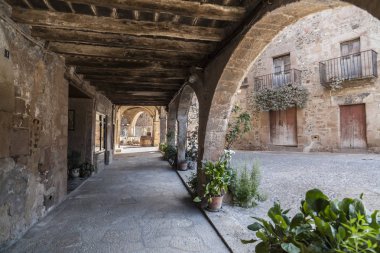 Sea view, Santa Pau, Katalonya, İspanya.