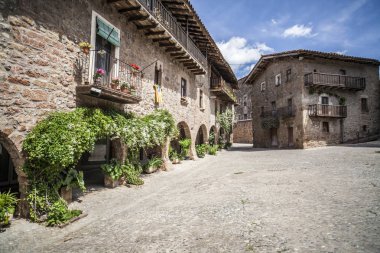 Sea view, Santa Pau, Katalonya, İspanya.
