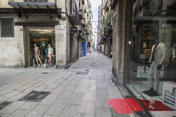 Calle en el barrio del Born, Barcelona . — Foto de Stock