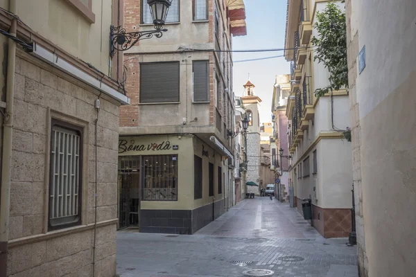 Vue sur la rue dans le centre historique de Castellon, Espagne . — Photo