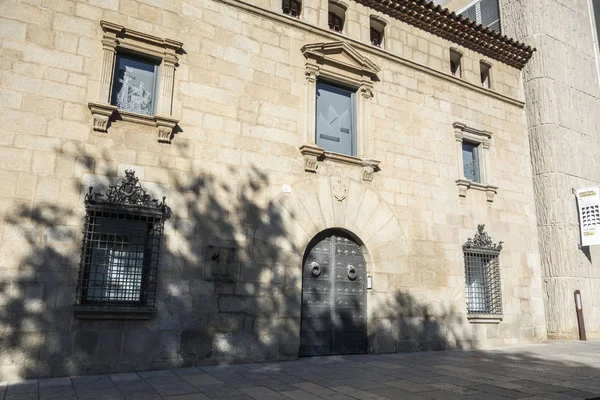 Museum of Mataro, bygning Can Serra, renæssance stil.Mataro, Spanien . - Stock-foto