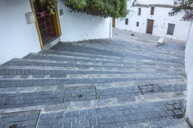 Tarihi alan, Dalt Vila, artırdı kasaba, Unesco Dünya Mirası güçlendirilmiş. Ibiza, İspanya