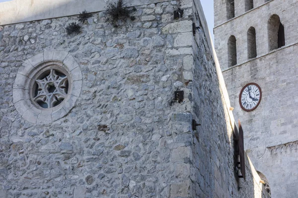 Catedral, na zona histórica da parte alta da cidade, dalt vila em Ibiza, Espanha — Fotografia de Stock