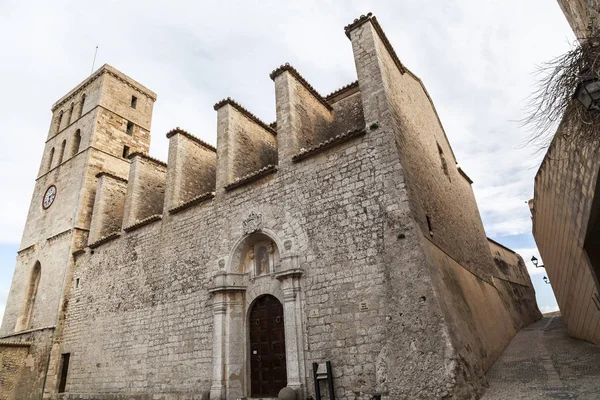 Catedral, Centro histórico, Dalt Vila, Patrimonio de la humanidad de la Unesco, Ibiza, Eivissa, España . Fotos De Stock