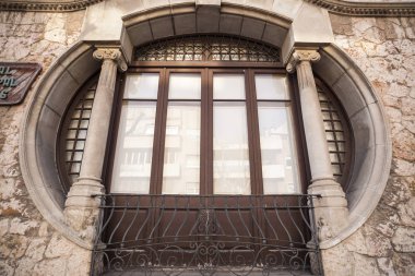 Bina, modernist stil, Can Pahissa tarafından Josep M İtalya Vilanova sanatsal ben la Geltru, Katalonya, İspanya.