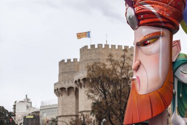 Falles, geleneksel kutlama, unesco untangible kültürel miras, Valencia, İspanya.