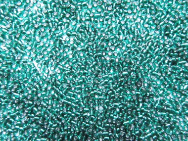 Yeşil boncuklardan arka plan