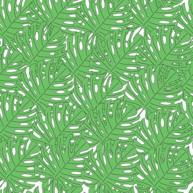 Dikişsiz tropikal desen