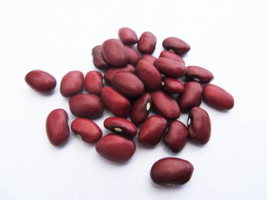 Kırmızı fasulye taneleri. 