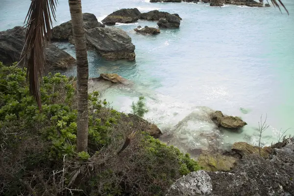 Playa Agua Mar Azul Claro — Foto de Stock