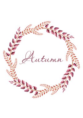 suluboya sonbahar çelenk